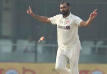 Sports News:मोहम्मद शमी की गेंदबाज़ी का फिर चला जलवा—सिर्फ 13 रन खर्च कर चटकाए 4 विकेट, बंगाल को मिली शानदार जीत.