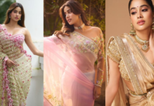 जान्हवी कपूर का साड़ी अंदाज: ट्रेडिशनल से लेकर ग्लैमरस तक हर लुक में दिखती हैं स्टाइल और नजाकत