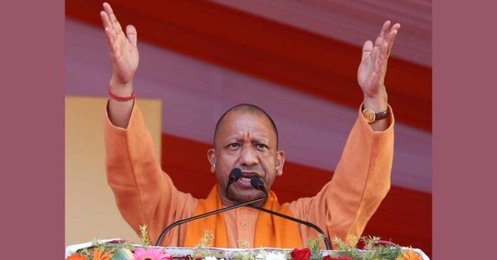 truenewsup  cm yogi यूपी उपचुनाव प्रचार में सीएम योगी आदित्यनाथ ने जमकर किया मेहनत