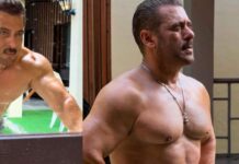 सलमान खान का शर्टलेस अवतार हुआ वायरल, सिक्स-पैक एब्स दिखाते हुए किया स्वैग फ्लॉन्ट — फैंस बोले, “सच्चे फिटनेस के आइकन है!”