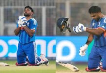 Sports News:सेमीफाइनल से पहले टीम इंडिया की बढ़ी टेंशन! Sanju Samson पर बैन की चर्चा क्यों कर रहा सोशल मीडिया ट्रेंड