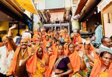 सरोजनी नगर विधायक की 58वीं रामरथ श्रवण अयोध्या यात्रा संपन्न : आस्था और सेवा के इस दिव्य संगम में अब तक 8500 से अधिक श्रद्धालुओं को 150 से अधिक बसों के माध्यम से डॉ.राजेश्वर सिंह ने कराए श्रीरामलला के दर्शन