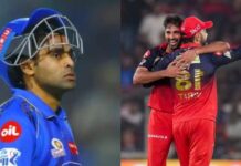 Sports Update:RCB के गेंदबाजों का कहर, मुंबई का टॉप ऑर्डर बिखरा; सूर्यकुमार बिना खाता खोले आउट