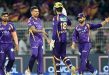 Sports News:KKR की प्लेऑफ उम्मीदों को मिली नई जान, मुंबई इंडियंस को 4 विकेट से हराया