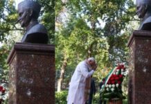 ताशकंद में PM मोदी ने लाल बहादुर शास्त्री को किया नमन, बोले- उनकी देशभक्ति आज भी देती है प्रेरणा