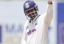 Sports News:ऋषभ पंत ने रचा इतिहास, टेस्ट क्रिकेट में 100 छक्के लगाने वाले पहले भारतीय बने